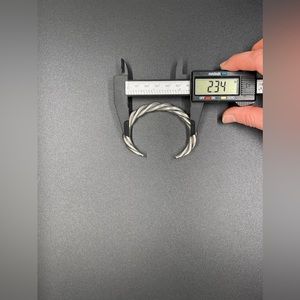 Retired Silpada Designs Twist Cuff Bracelet